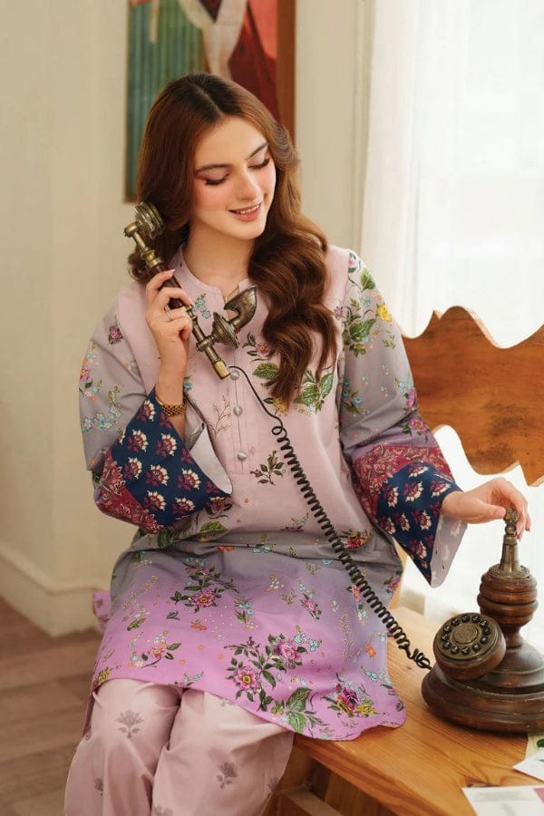 ROSE BERRY-READY TO WEAR 2PC DIGITAL PRINTED Suit