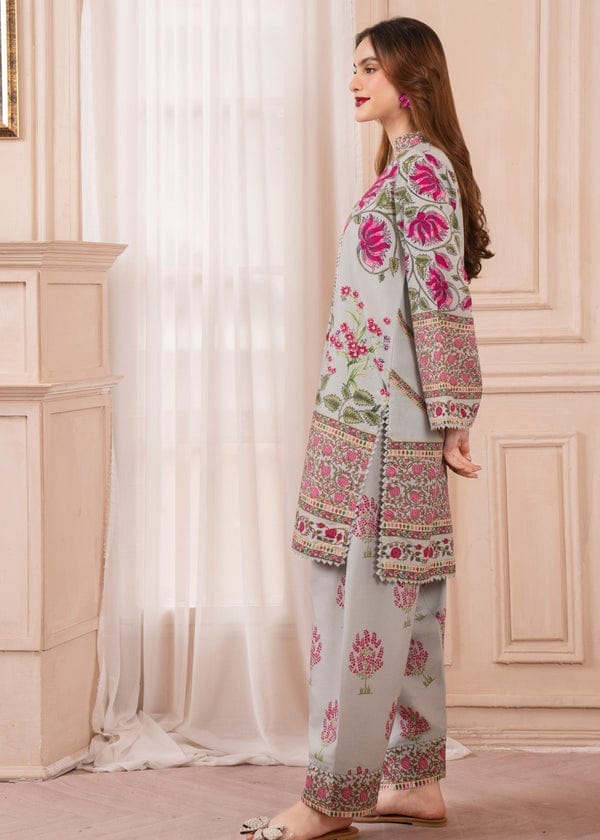 2PC DIGITAL PRINTED STITCH SUIT