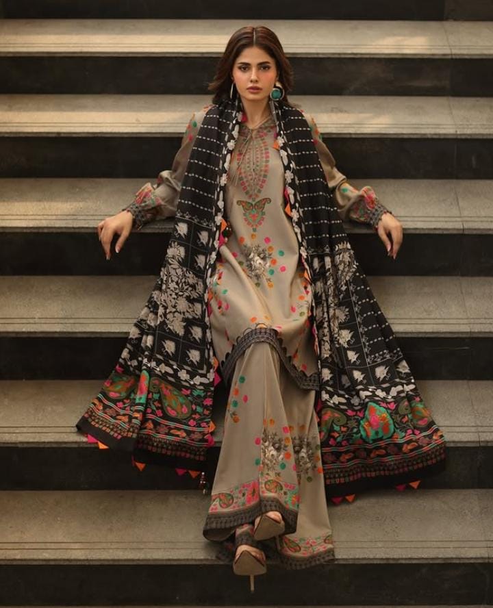 Chandni Soft Khaddar Winter 3Pcs