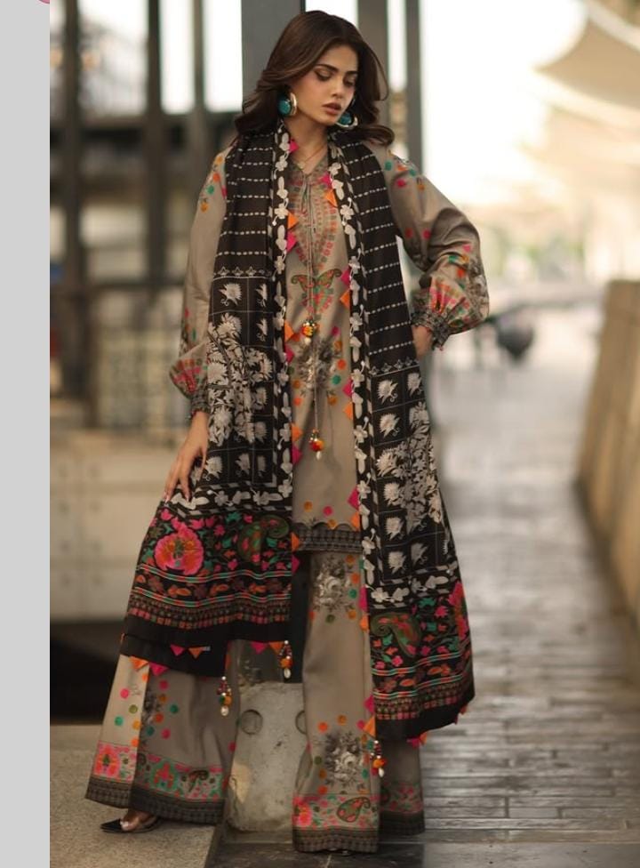 Chandni Soft Khaddar Winter 3Pcs