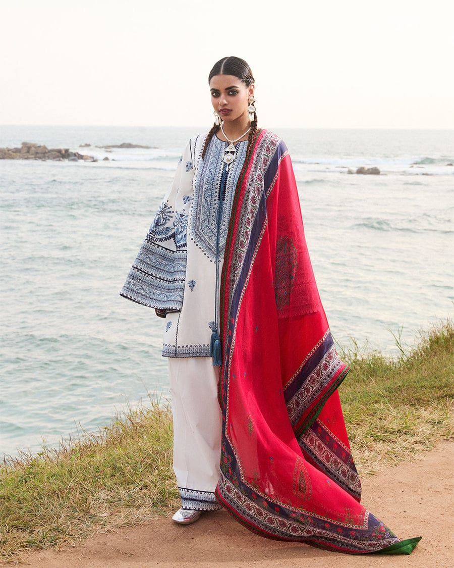 Jugnu Embroidered - 3pcs Dress