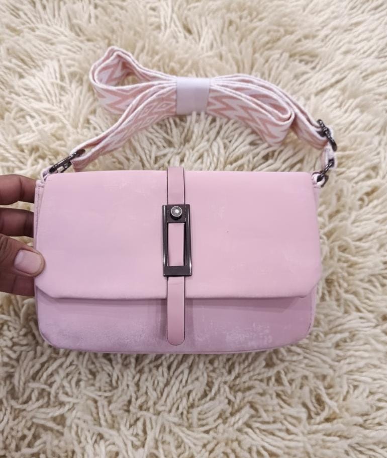 PINK CROSBODY BAG