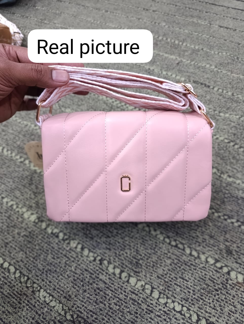 PINK CROSBODY BAG