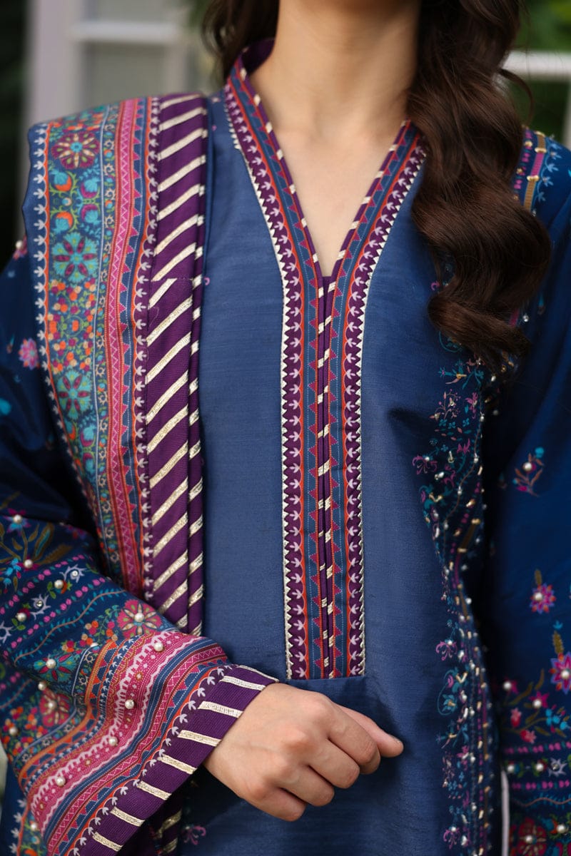 Sharmeen 3PC STITCH EMBROIDERED SUIT
