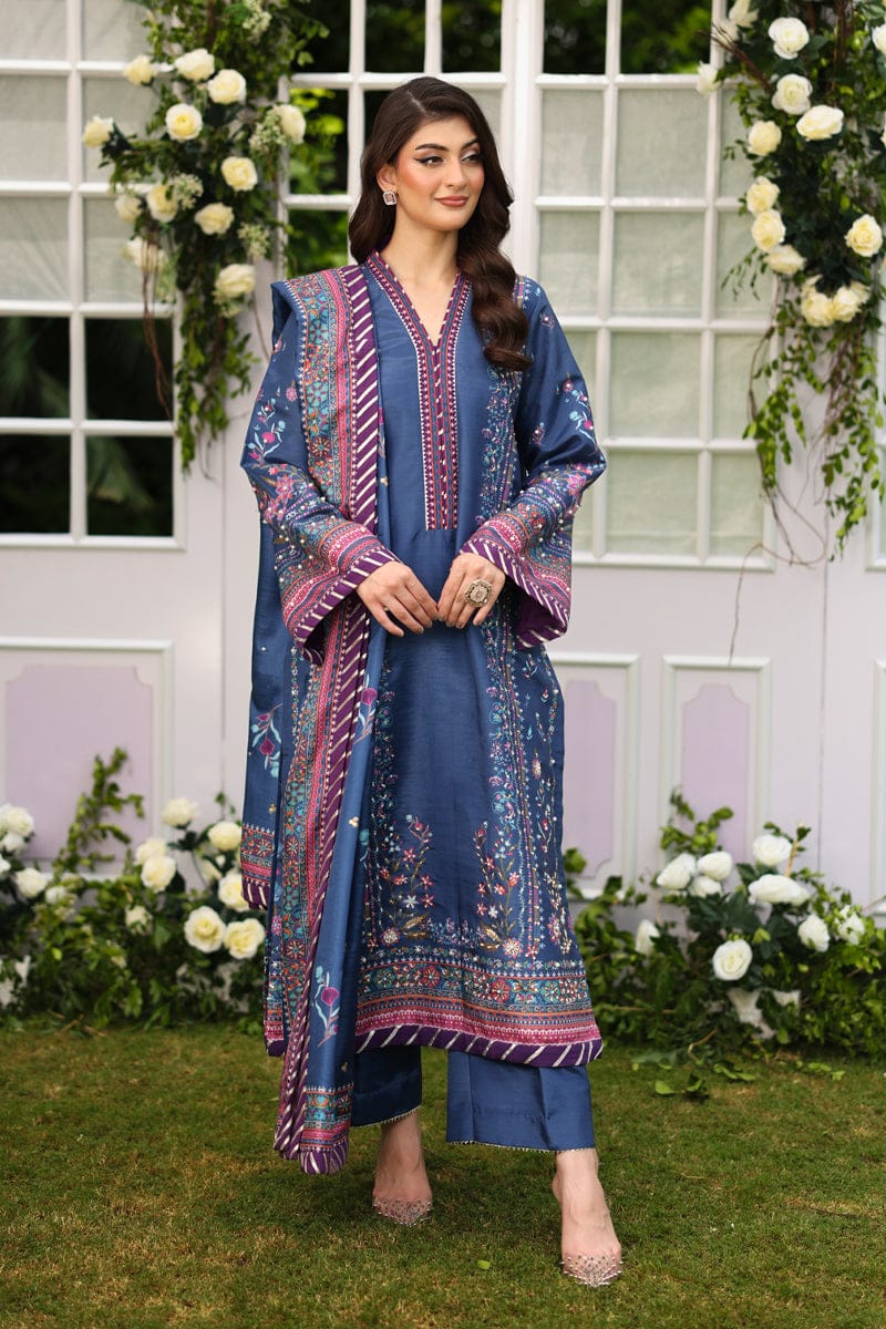 Sharmeen 3PC STITCH EMBROIDERED SUIT