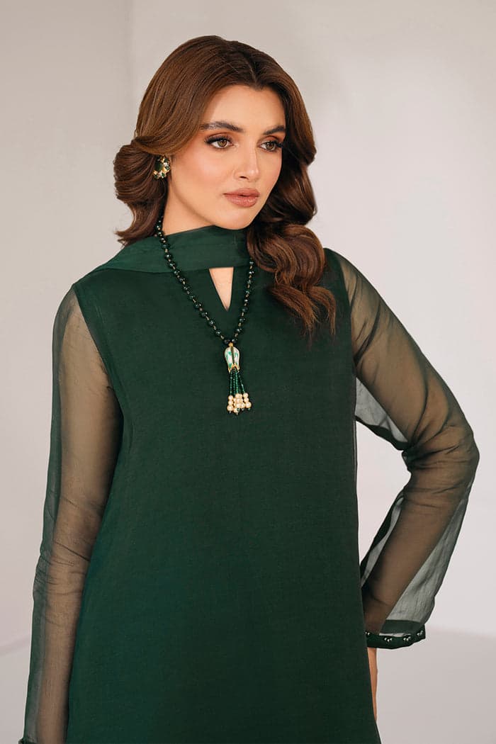 2PC Khadar Dress with farshi Salwar