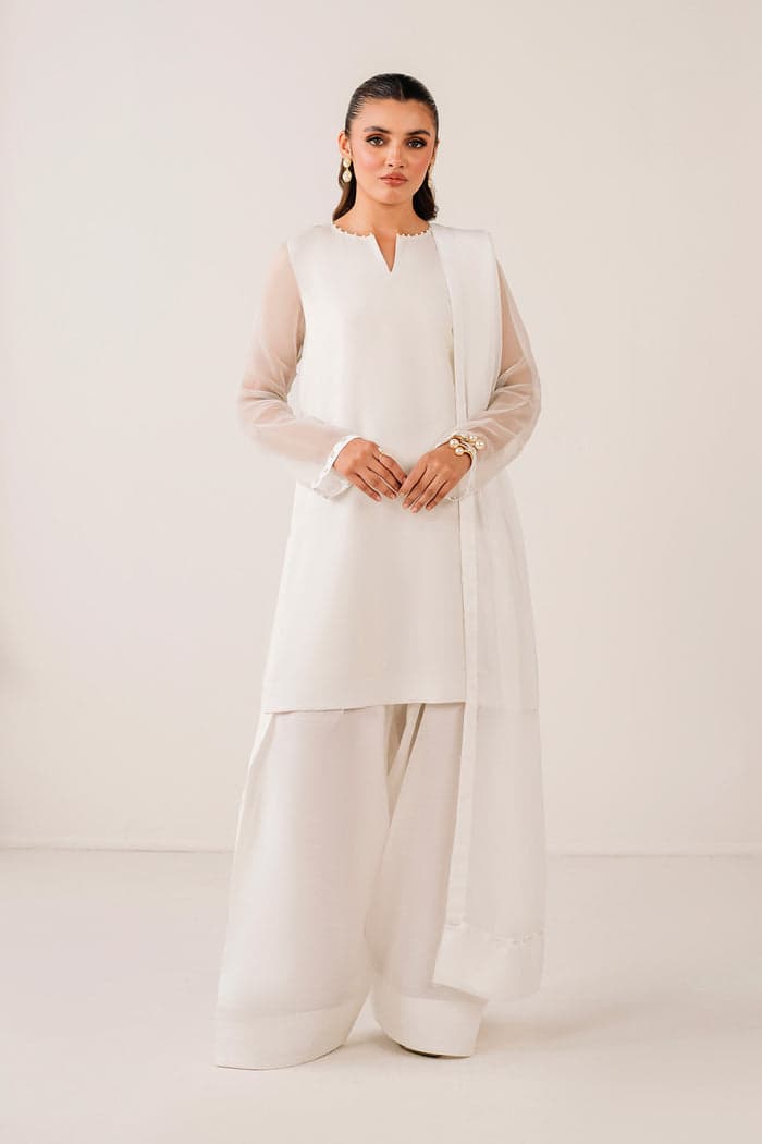 2PC Khadar Dress with farshi Salwar