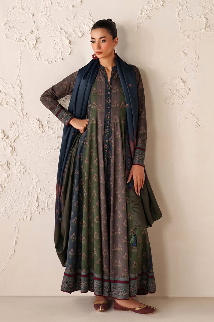 DIGITAL PRINTED VISCOSE 3PC FROCK