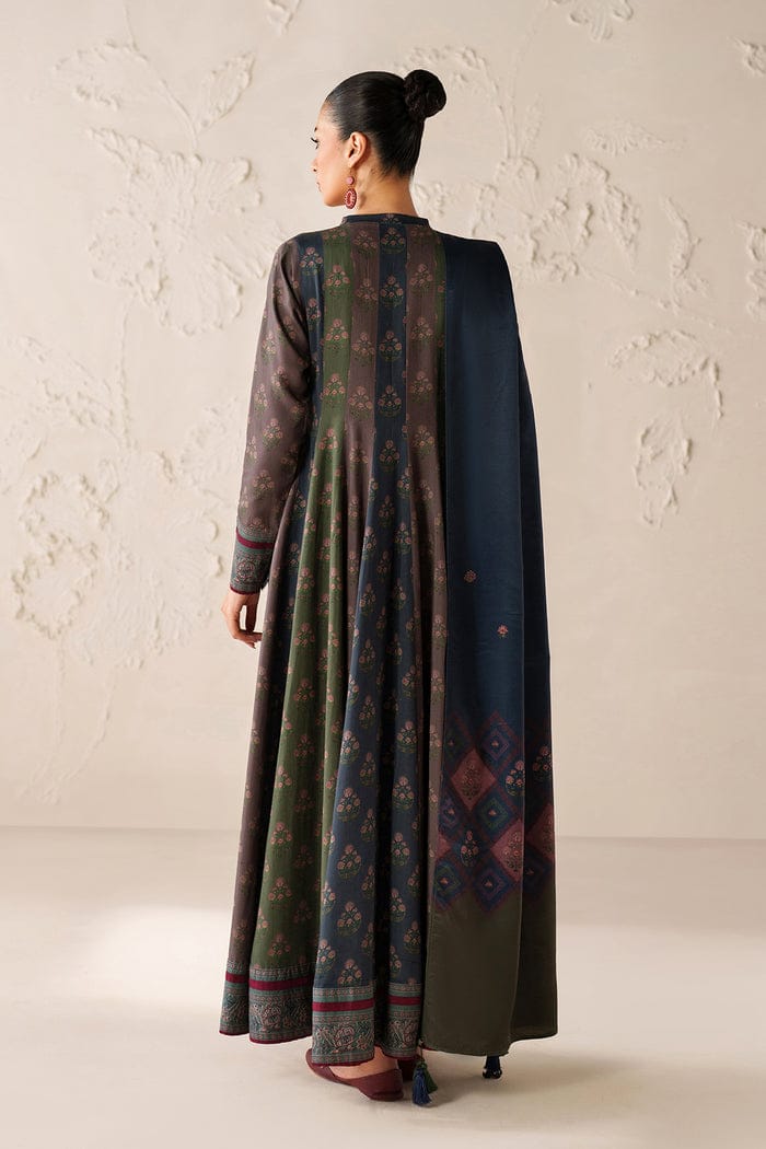 DIGITAL PRINTED VISCOSE 3PC FROCK