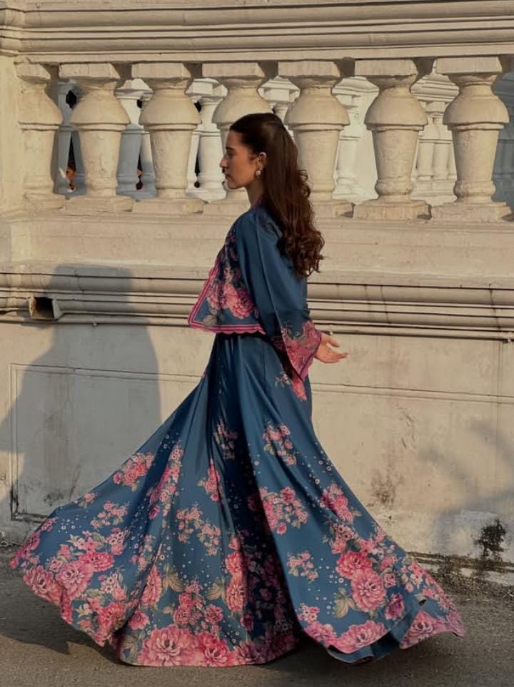 3PC DIGITAL PRINTED FROK