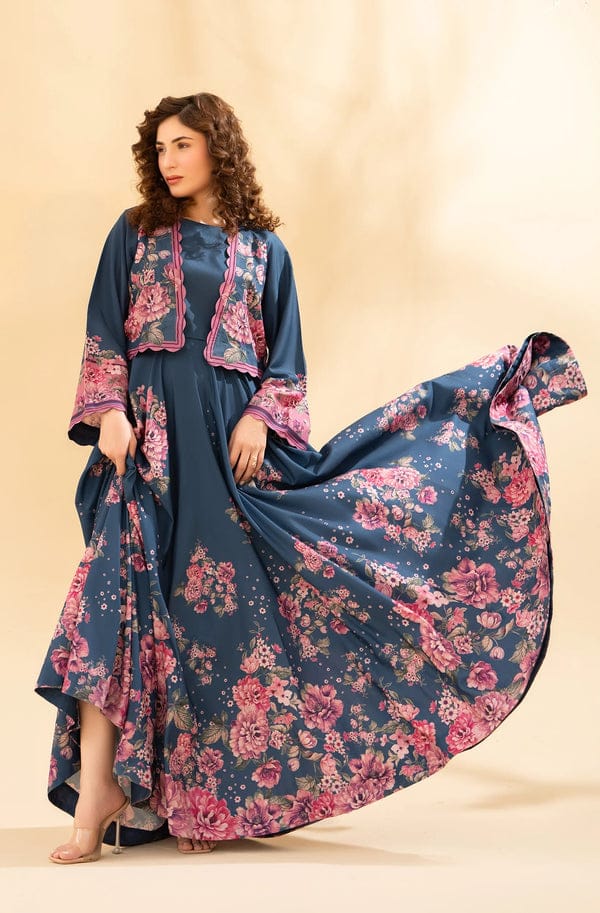 3PC DIGITAL PRINTED FROK