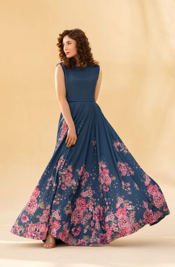 3PC DIGITAL PRINTED FROK