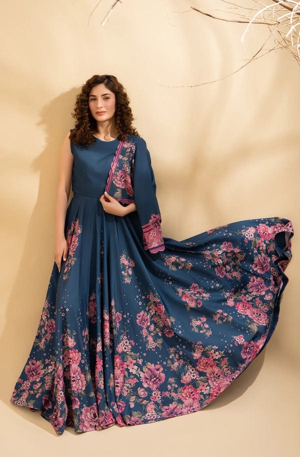 3PC DIGITAL PRINTED FROK