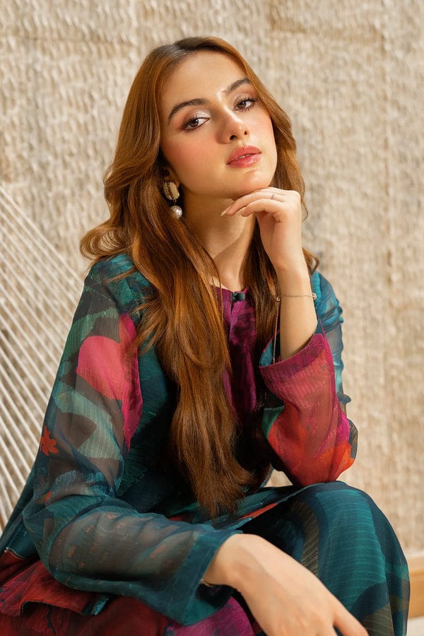 Emerelle Digital Printed 2Pcs Premium Khaddar