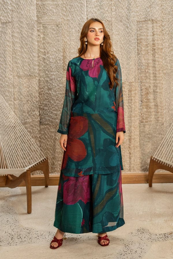 Emerelle Digital Printed 2Pcs Premium Khaddar