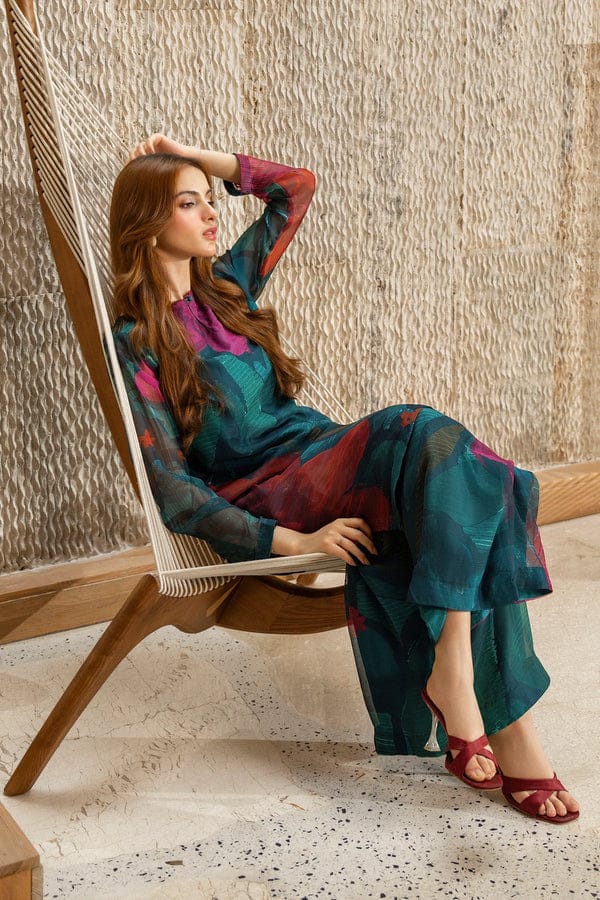 Emerelle Digital Printed 2Pcs Premium Khaddar